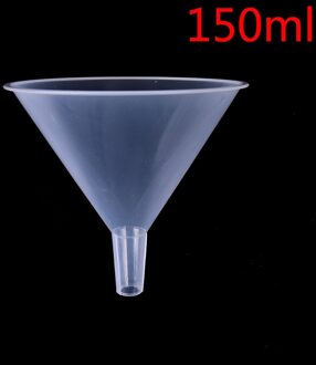 1/2 "150Ml Mond Dia Laboratorium Transfer Parfum Mini En Duidelijke Witte Plastic Filter Trechter