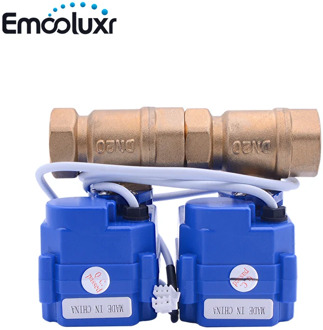 1/2", 3/4", 1" Electric Cranes Motor Valve Brass with 3 Wires(CR03) for Water Control Alarm System WLD-805 and WLD-806