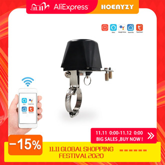 1/2" 3/4" 1" Smart Wifi Gas Manipulator Tuya Valve Garden Water Shut Off Timer Irrigation Controller with Alexa,Google Assistant