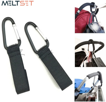1/2/3/4/5pcs Baby Stroller Hooks Wheelchair Stroller Pram Carriage Bag Hanger Baby Stroller Accessories Metal Convenient Hook