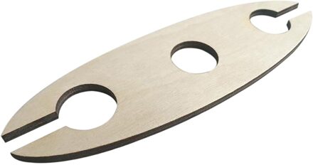 1/2/3/4/5Pcs Houten Wijn Fles En Glas Houder Houten Wijnrek Outdoor Wijn Houder Wijnrek Fles Champagne Plank 1stk