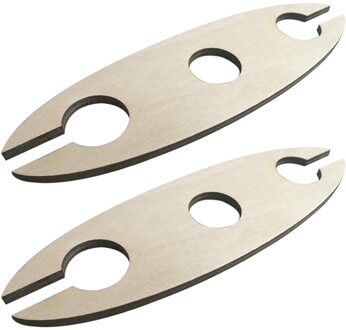 1/2/3/4/5Pcs Houten Wijn Fles En Glas Houder Houten Wijnrek Outdoor Wijn Houder Wijnrek Fles Champagne Plank 2stk