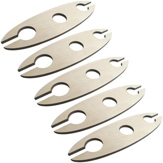 1/2/3/4/5Pcs Houten Wijn Fles En Glas Houder Houten Wijnrek Outdoor Wijn Houder Wijnrek Fles Champagne Plank 5stk
