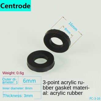 1 / 2 / 3 / 4 / 6 punt 1 / 1.2 / 1.5 / 2 inch nitril rubber pakking afdichting wasmachine gezamenlijke vlakke ring 20 stuks Blauw