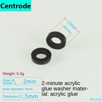 1 / 2 / 3 / 4 / 6 punt 1 / 1.2 / 1.5 / 2 inch nitril rubber pakking afdichting wasmachine gezamenlijke vlakke ring 20 stuks wit