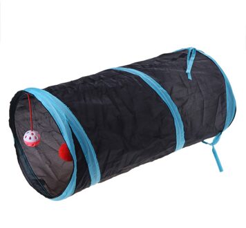 1/2/3/4 Gaten Inklapbare Kat Tunnel Buis Kitty Tunnel Verveeld S-Type Kat Tent Indoor Interactieve fun Speelgoed Puppy Kitty Training Speelgoed 01