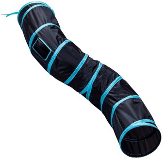 1/2/3/4 Gaten Inklapbare Kat Tunnel Buis Kitty Tunnel Verveeld S-Type Kat Tent Indoor Interactieve fun Speelgoed Puppy Kitty Training Speelgoed 02