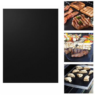 1/2/3/5 Pcs Bbq Grill Mat Barbecue Non-stick Pad Herbruikbare Teflon Koken Plaat Outdoor Bakken voor Party Grill Mat Gereedschap 1stk 33x40x0.02cm