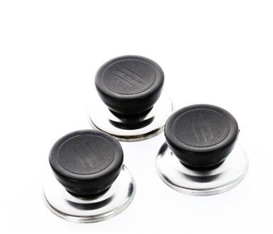 1/2/3 Pcs Universele Vervanging Deksel Handvat Keuken Kookgerei Anti Brandwonden Glas Pot Pan Deksel Cover Grip Knop Koken accessoires 3 stk