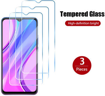 1/2/3pcs Phone Protective Glass for Redmi 9 Tempered Glass 9H Hard Screen Protector on Xiaomi Redmi 9 Prime 9A 9C Xiomi Film