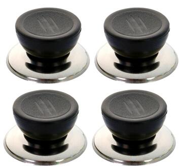 1/2/4/5Pcs Universele Vervanging Keuken Cookware Pot Pan Deksel Hand Grip Knop Handvat Cover pan Deksel Handvat Keuken Accessoires 4stk