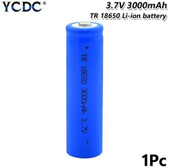 1/2/4/6/8/10Pcs Blauw Wees 18650 Batterij 3.7V 3000Mah lithium Opladen Oplaadbare Batterijen Li-Ion Cel Voor Zaklamp 1stk