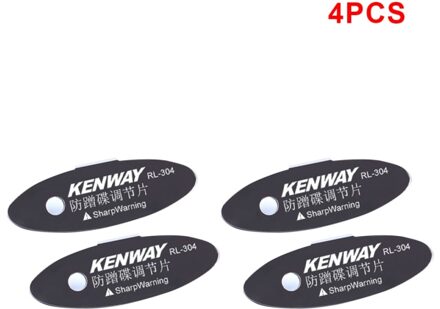 1/2/4/6Pcs Mtb Disc Remblokken Rvs Aanpassen Tool Schijfrem Spacer Pads rotor Uitlijning Gereedschappen Fiets Accessoires 4stk