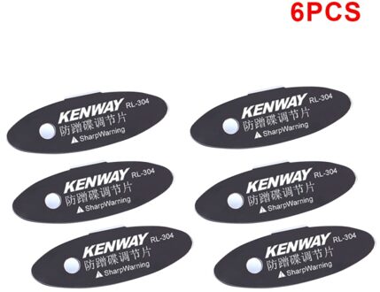 1/2/4/6Pcs Mtb Disc Remblokken Rvs Aanpassen Tool Schijfrem Spacer Pads rotor Uitlijning Gereedschappen Fiets Accessoires 6stk