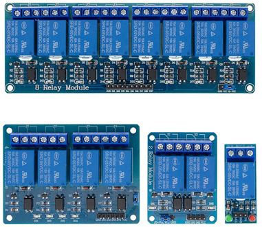 1 2 4 8 channel 5V relay module with optocoupler. Relay Output 1 2 4 8 way relay module In stock For ARDUINO