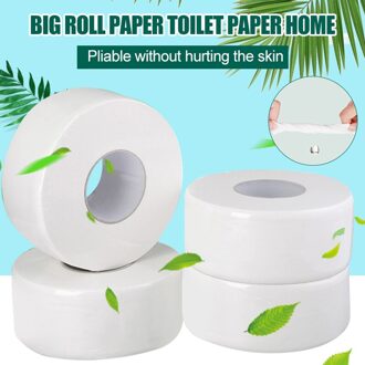 1/2/4 Rolls Toiletpapier Tissue Huishoudelijke 3 Lagen Witte Zachte Huidvriendelijke Voor Badkamer WH998