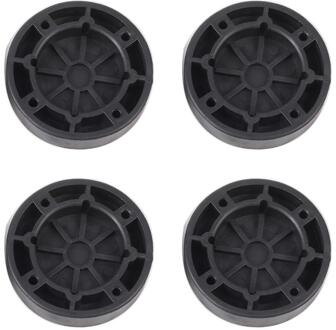 1/2/4 Stuks Anti-Vibratie Geluidsreducerende Mat Wasmachine Pvc Mat Anti-Slip verhogen Pad Koelkast Pad Tafel En Stoel Mat 4stk A