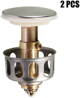 1/2/4 Stuks Universele Wastafel Bounce Afvoer Filter Sink Drain Cover Voor Keuken Badkamer MJJ88 2stk