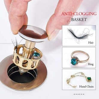 1/2/4 Stuks Universele Wastafel Bounce Afvoer Filter Sink Drain Cover Voor Keuken Badkamer MJJ88 3stk