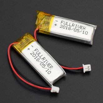 1/2/4P Ycdc 3.7V 501230 130Mah Bluetooth Headset Lithium Polymeer Batterij Li-Polymer oplaadbare Batterijen Hoge Energiedichtheid 2stk