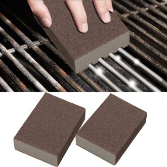 1/2/4Pcs Bbq Cleaning Baksteen Blok Barbecue Schoonmaken Steen Bbq Rekken Vlekken Vet Cleaner Bbq Gereedschap keuken Siert Gadgets 2stk