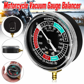 1/2/4x Car Motorcycle Fuel Vacuum Gauge Carburetor Carb Synchronizer Gauge Meter Balancer Gauge Tool Universal