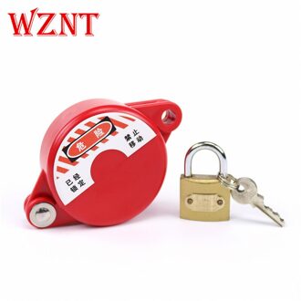 1 "-2.5" Roterende Gate Valve lockout Tank/Gas fles/kogelkraan veiligheid sloten Industriële veiligheid gas Sloten 25mm-64mm met padlock
