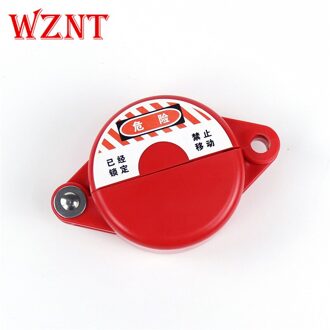 1 "-2.5" Roterende Gate Valve lockout Tank/Gas fles/kogelkraan veiligheid sloten Industriële veiligheid gas Sloten 25mm-64mm