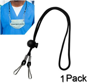 1/2/5Pcs Verstelbare Mascarilles Lanyard Handy & Handig Maks Rest & Oor Houder Touw Hals Opknoping sujeta Mascarillas Salvaorejas 1stk