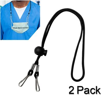 1/2/5Pcs Verstelbare Mascarilles Lanyard Handy & Handig Maks Rest & Oor Houder Touw Hals Opknoping sujeta Mascarillas Salvaorejas 2stk