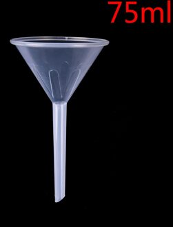 1/2 "75Ml Mond Dia Laboratorium Transfer Parfum Mini En Duidelijke Witte Plastic Filter Trechter