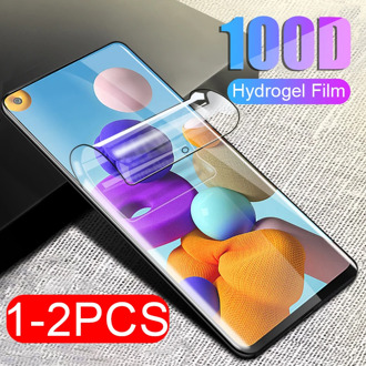 1-2 hydrogel film for Samsung Galaxy A21S protector screen protective film for Samsung A21 S A 21 S samsun A 21S Tempered glass