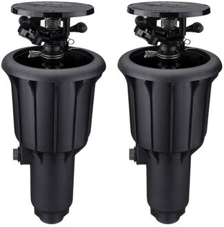 1/2 Inch 3/4 Inch Sprinkler Hoge Waterdruk Spray Hoofd Tuin Sprinkler Auto Roterende Drip Irrigatie Watering Tuin 2stk