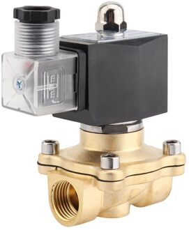 1/2 Inch AC 220V 2W Plein Coil Zuiver Koper Direct Magneetventiel Elektromagnetische Klep voor Tuin Watering gereedschap