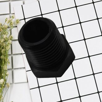 1/2 Inch Npt End Plug Aluminium Straight Fitting Stookolie Montage Adapter Npt Fitting Adapter (Zwart)