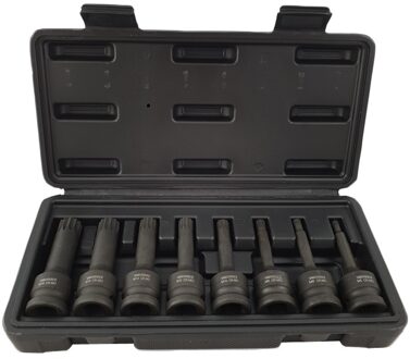 1/2'' Krachtdoppen set spline 8-delig WT8642