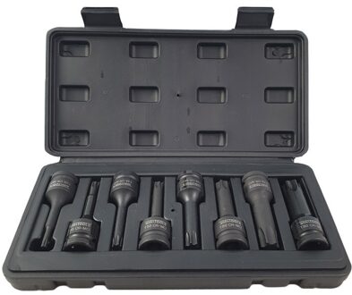 1/2'' Krachtdoppen set Torx 8-delig WT8643