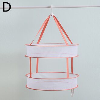 1/2 Laag Vouwen Droogrek Opknoping Wasserij Mesh Manden Winddicht Netten Manden Voor Truien Ondergoed Wassen Levert