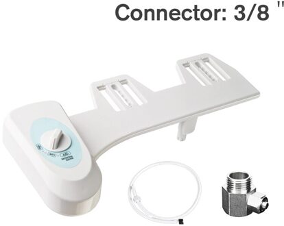 1/2 "Niet-Elektrische Toiletbril Bidet Koud Water Badkamer Moslim Shattaf Wassen Bidet Sproeier Zelfreinigende nozzle EU