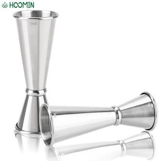 1/2 Oz Double Side Maatbeker Rvs Japanse Jigger Mojito Meten Mok Cocktail Bar Jigger Bar Accessoires