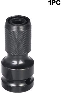 1/2 ''Plein Tot 1/4'' Hex Schacht Socket Adapter Sneller Release Converter Voor Slagmoersleutel