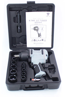 1/2" Pneumatic Wrench Spanner Key Professional Air Tools Auto Repair Tools Wrench Kit 680-900N.M