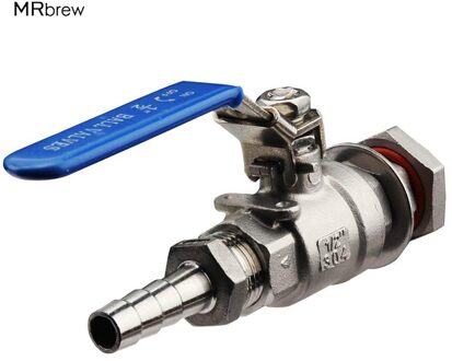 1/2 "Rvs Weldless Compact Kogelkraan & Slang Barb-Homebrew Bier Ketel Pot