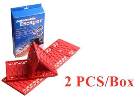 1/2 Stuks Portable Opvouwbaar Auto Escape Mat Antislip Pad Fit All-Weather Auto Tractie Mat grip Aid Ideaal Voor Sneeuw Ijs Modder