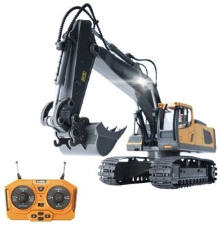 1/20 2.4GHz 11CH RC Excavator RC Construction Truck Engineering Vehicles Educational Toys with Light Music