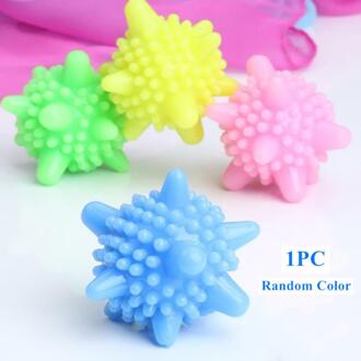 1/20Pcs Herbruikbare Wasserij Bal Schoonmaken Wasmachine Kleding Zachte Anti Kronkelende Cleaner Ball Huishoudelijke Accessoires Willekeurige Kleur 01
