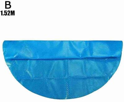 1.22/1.52/1.83M Solar Blauw Plastic Warmte Isolatie Mat Voor Verwarmde Zwembad Thuis Ronde Waterdichte Regendicht deken Cover
