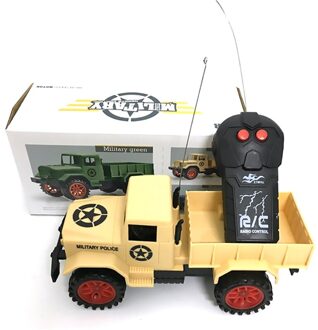 1/24 2.4G 4WD Crawler Off Road Afstandsbediening Auto RTR Voertuig Modellen geel