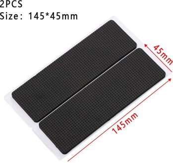 1-24Pcs Verdikking Zelfklevende Meubilair Been Voeten Tapijt Viltjes Anti Slip Mat Bumper Demper Voor Stoel tafel Protector Hardware 145X45mmX2pcs