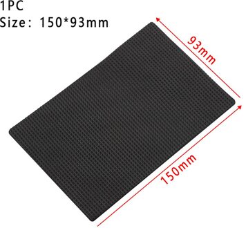 1-24Pcs Verdikking Zelfklevende Meubilair Been Voeten Tapijt Viltjes Anti Slip Mat Bumper Demper Voor Stoel tafel Protector Hardware 150X93mmX1pc